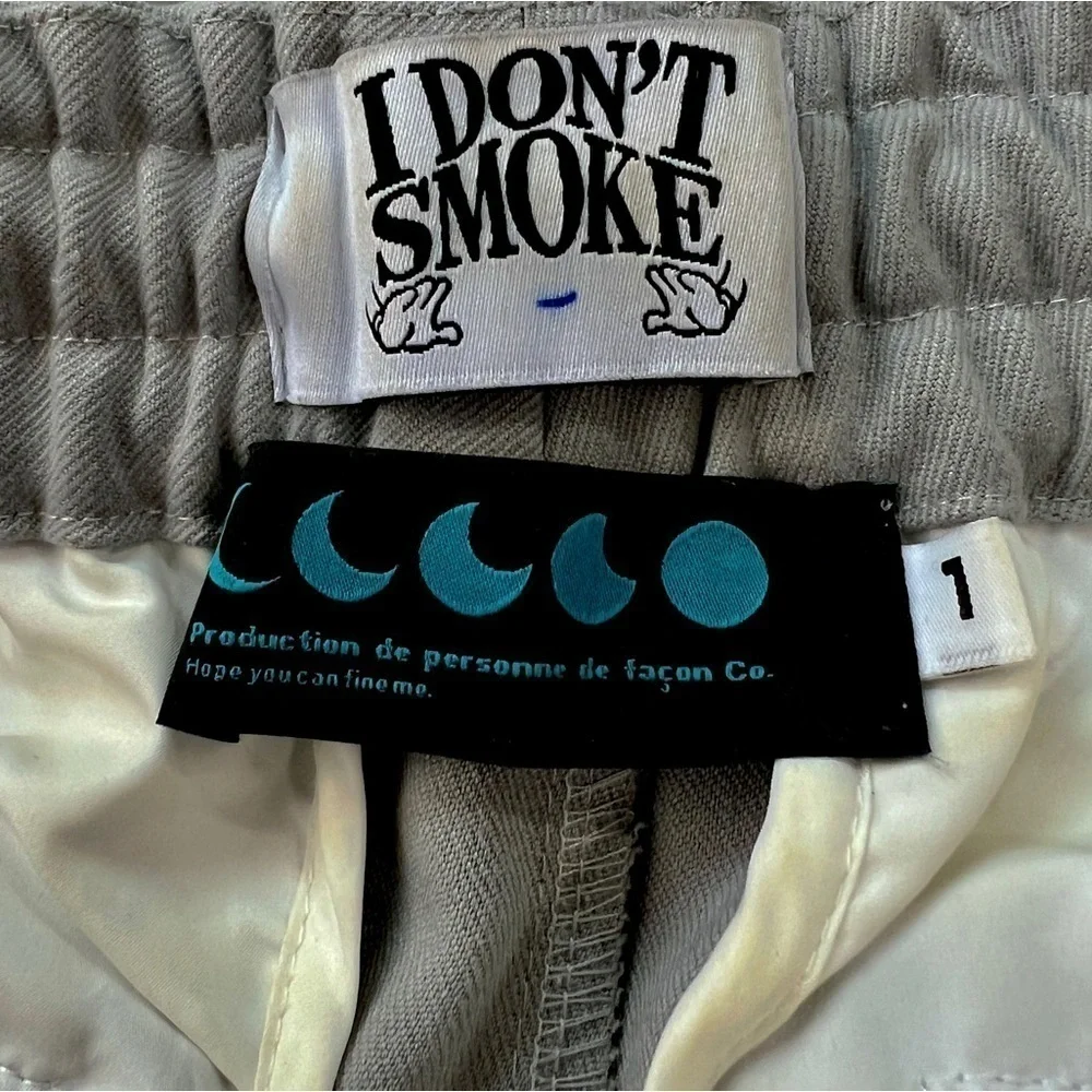 I DONT SMOKE Flared Sweatpants